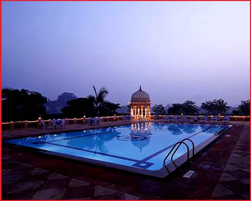 Laxmi Vilas Palace - Swimming Pool
